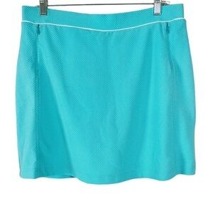 Tehama hang em dry Golf Tennis Blue Skort Sz M